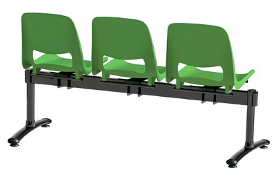 Farbige günstige Traversenbänke für Wartebereiche